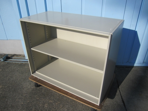 オープン書庫　ニューグレー　900ｘ450ｘ700　　DSK製