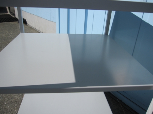 プリンター台　550ｘ550ｘ700　ニューグレー