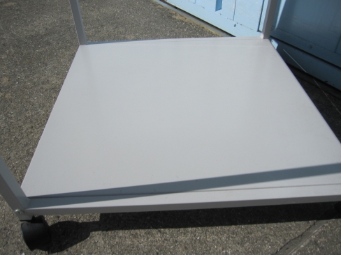 プリンター台　550ｘ550ｘ700　ニューグレー