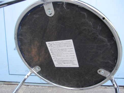 丸椅子　ブルー　φ350　H430