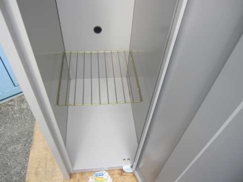 1人用ロッカー　鍵あり　ニューグレー　300ｘ515ｘ1650