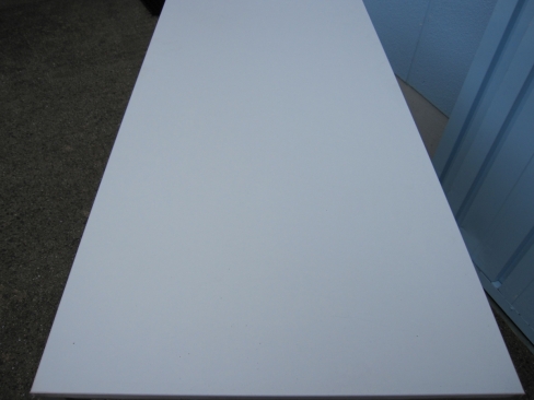 会議用テーブル　ホワイト　4本脚　1500ｘ750　