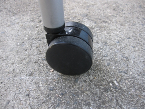 会議用チェア　ブルー　ウチダ製　FM-265B　ネスティングチェア