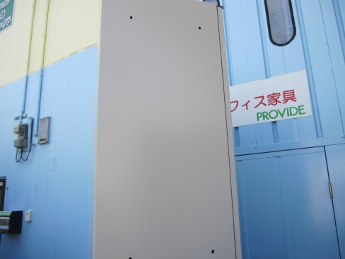 上下書庫セット　鍵あり　ニューグレー　イトーキ製シンライン