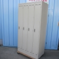 4人用ロッカー 鍵あり ニューグレー 生興製SLK-4