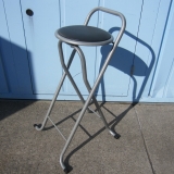 折りたたみハイチェア ブラック