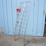 2列7段カタログスタンド シルバー 580x480x1600