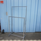 2連ハンガーラック 920x430x1600 プロペラネジ2か所なし