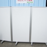 3連ホワイトボードパーテーション 2700x1800