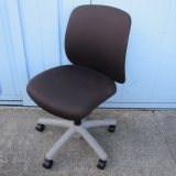 事務イス 肘なし ブラウン イトーキ製ボニートセレクト KT-140PG-W9