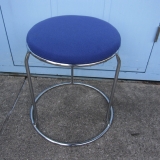 丸椅子 ブルー φ350 H430