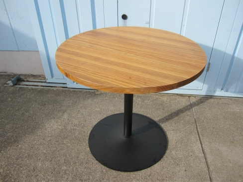 丸テーブル　φ800　H710　チーク