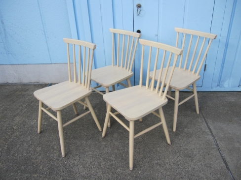 ニトリ　アトラスチェア　４台セット　ダイニングチェア