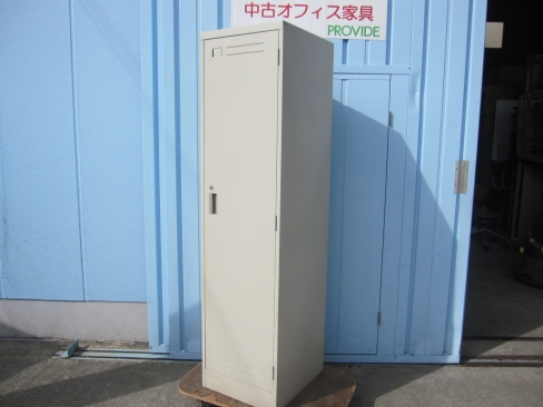 1人用ロッカー　ニューグレー　鍵あり　450ｘ515ｘ1790　コクヨ製