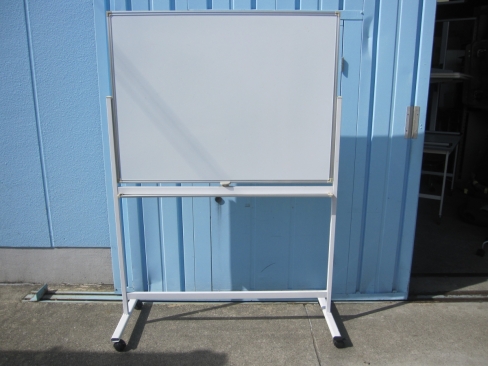 脚付両面ホワイトボード　　W1200