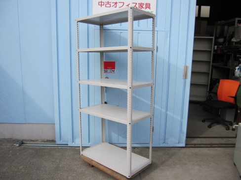 軽量ラック　880ｘ450ｘ1800　ニューグレー