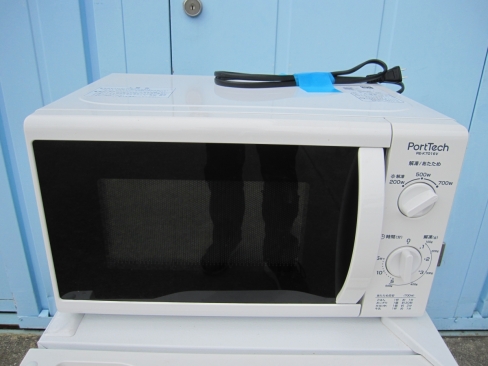 電子レンジ　６０Hz専用　porttech RE-K7016V 2018年製
