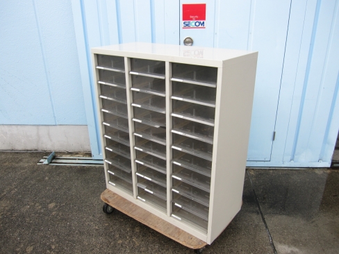 特価！　3列１０段深型クリアケース　860ｘ380ｘ980