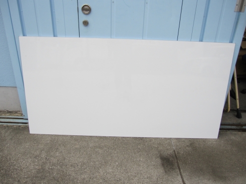 壁掛けホワイトボード　W1800　H900　ニチガク　メタルライン