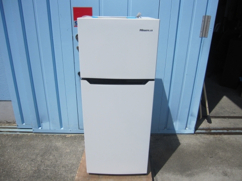 ２ドア冷蔵庫　2020年製　ハイセンス　HR-B1201