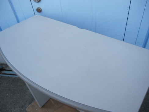 受付カウンター　ニューグレー　ウチダ製　900ｘ450ｘ870