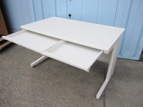 事務机　ホワイト　平デスク　1200ｘ700ｘ700