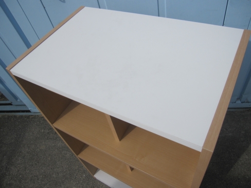 木製シューズボックス　２列３段　550ｘ350ｘ900