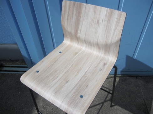 特価！　カウンターチェア　ハイチェア　オカムラ製スイープ　L409BR MW74