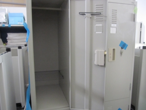 6人用ロッカー　鍵あり　ニューグレー　900ｘ515ｘ1790