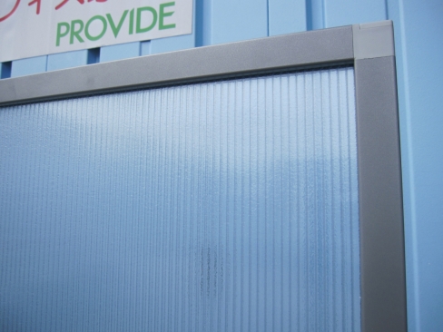 ３連パーテーション　半透明　1810ｘ1800