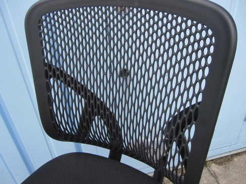 事務イス　ブラック　イナバ製イエラチェア　ハイバック