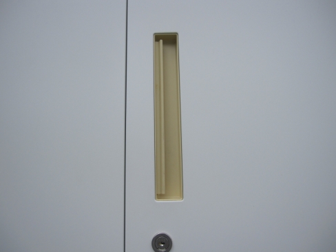 上下書庫セット　ホワイト　鍵あり　イナバ製　900ｘ450ｘ2160