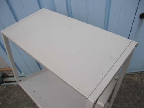 移動式本立て　ニューグレー　550ｘ390ｘ890　ワゴン　ラック