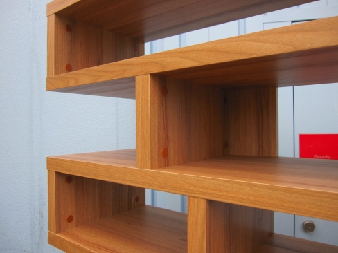 木製ラック　1200ｘ300ｘ1550　佐藤産業　ライクシェルフ