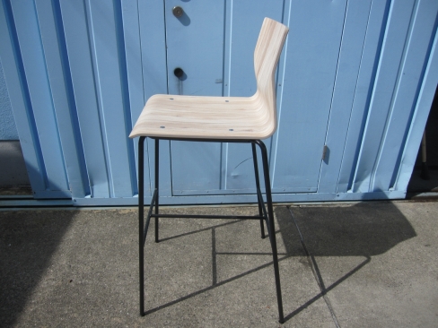 特価！　カウンターチェア　ハイチェア　オカムラ製スイープ　L409BR MW74