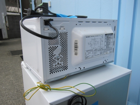 電子レンジ　６０Hz専用　porttech RE-K7016V 2018年製