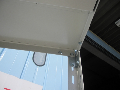 フルボルトラック　1200ｘ450ｘ2060　ニューグレー