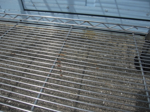 メタルラック　590ｘ290ｘ930　多少サビあり