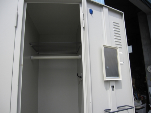 2人用ロッカー　鍵あり　ニューグレー　608ｘ515ｘ1790