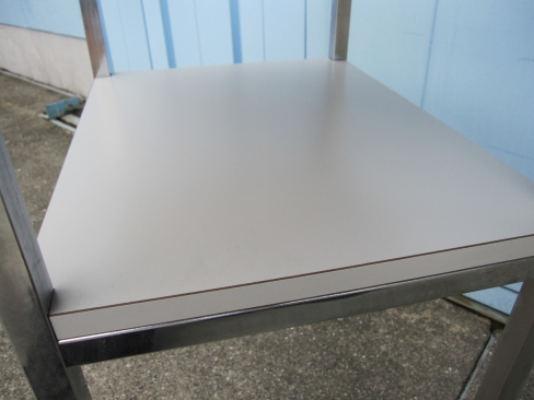 電話台　ニューグレー　450ｘ350ｘ710　ウチダ製