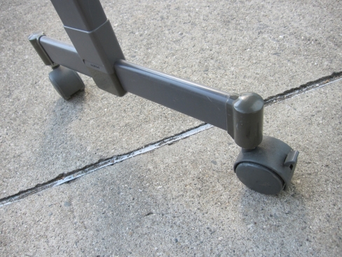 特価！　会議テーブル　スタックテーブル　ニューグレー　1500ｘ450ｘ700