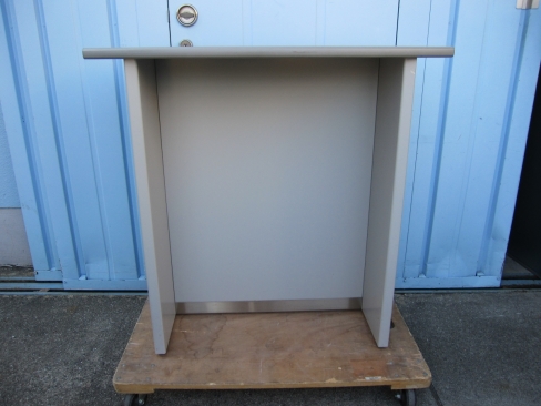 受付カウンター　ニューグレー　ウチダ製　900ｘ450ｘ870