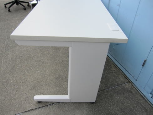 事務机　ホワイト　平デスク　1200ｘ700ｘ700