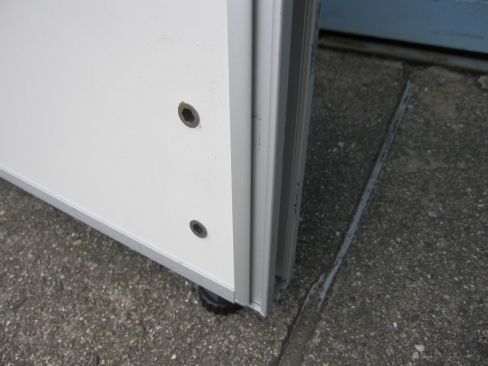 パーテーション　上部アクリル：下部ホワイト　900ｘ1800　カグクロ製