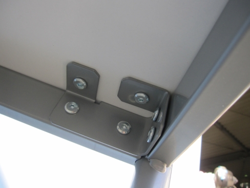 ワークデスク　会議テーブル　ホワイト　800ｘ600ｘ700　4本脚