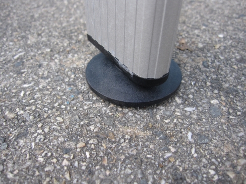 電話台　イトーキ製　450ｘ450ｘ700　木目　DDE-044T-98