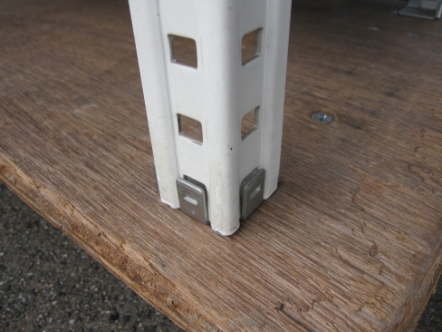 ボルトレスラック　天地６段　横板・背板あり　ニューグレー　900ｘ450ｘ1800　オカムラ製