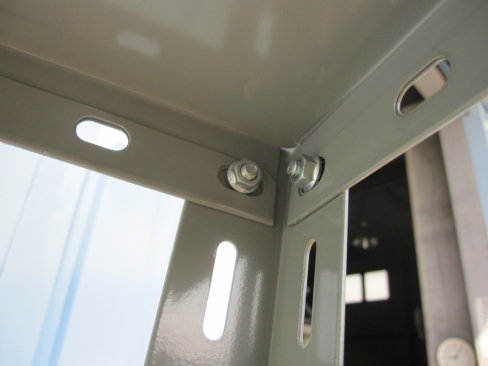 特価！　フルボルトラック　880ｘ455ｘ2100　ニューグレー