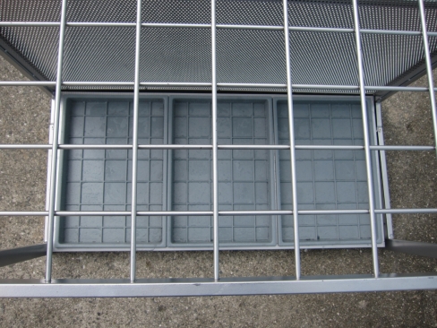 傘立て　４５マス　760ｘ370ｘ490