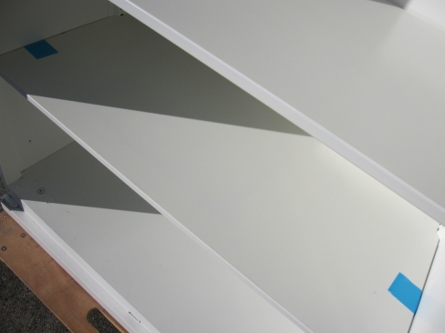 両開き書庫　鍵あり　ホワイト　900ｘ450ｘ2150　オカムラ製レクトライン　